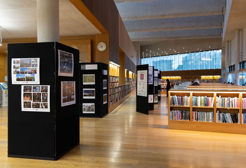Launch of the AIB Press Photographers Exhibition in the dlr LexIcon, Dun Laoghaire.
