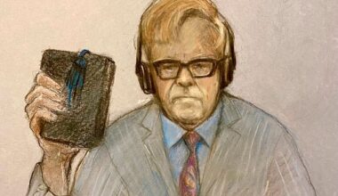 Elton John tells court sharing of his family’s medical details by ‘Daily Mail’ was ‘abhorrent’ and ‘outside basic standards of decency’