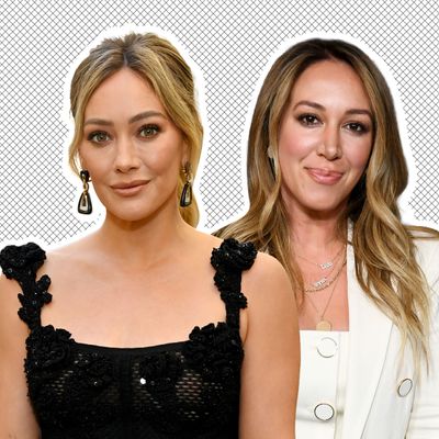 Hillary Duff and Hailey Duff
