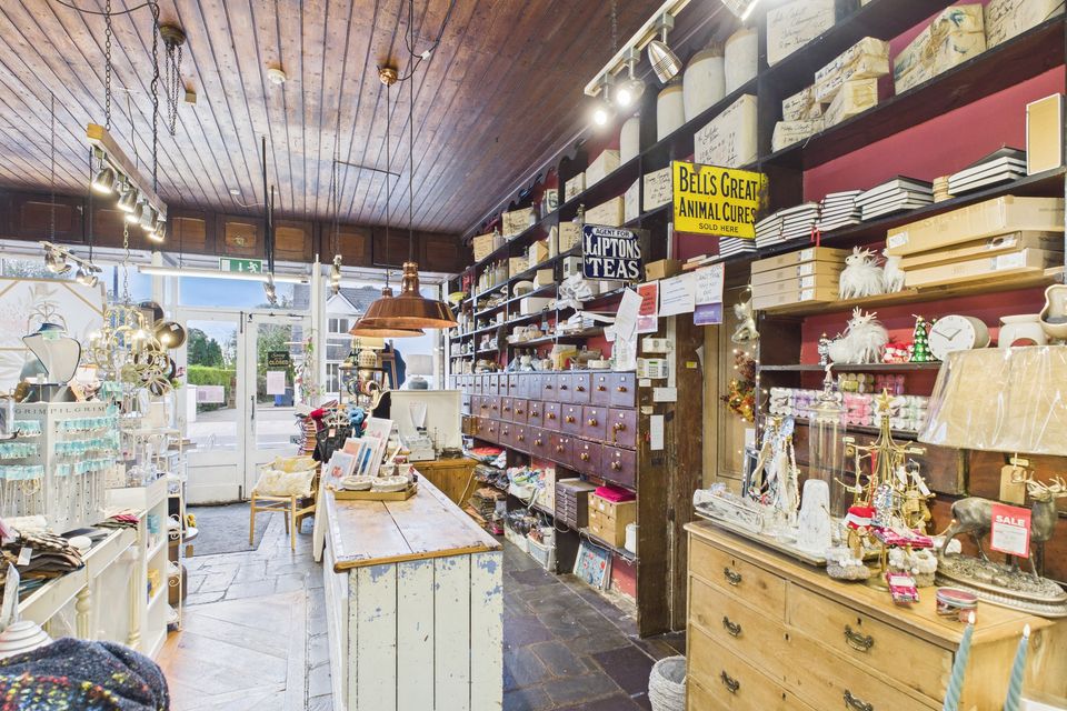 The shop interior of Main Street, Athleague, Co Roscommon