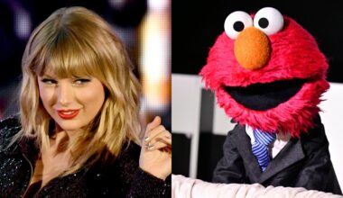 Elmo Hilariously Calls Out Taylor Swift for Featuring Rock in ‘Opalite’ Music Video | Elmo, Taylor Swift | Celebrity News and Gossip | Entertainment, Photos and Videos