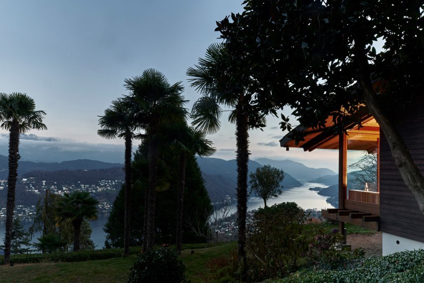 Lake view from renovated house in Vernate by Enrico Sassi