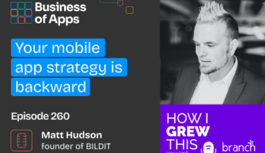 #260: Your mobile app strategy is backward - by Branch with Matt Hudson, Founder of BILDIT