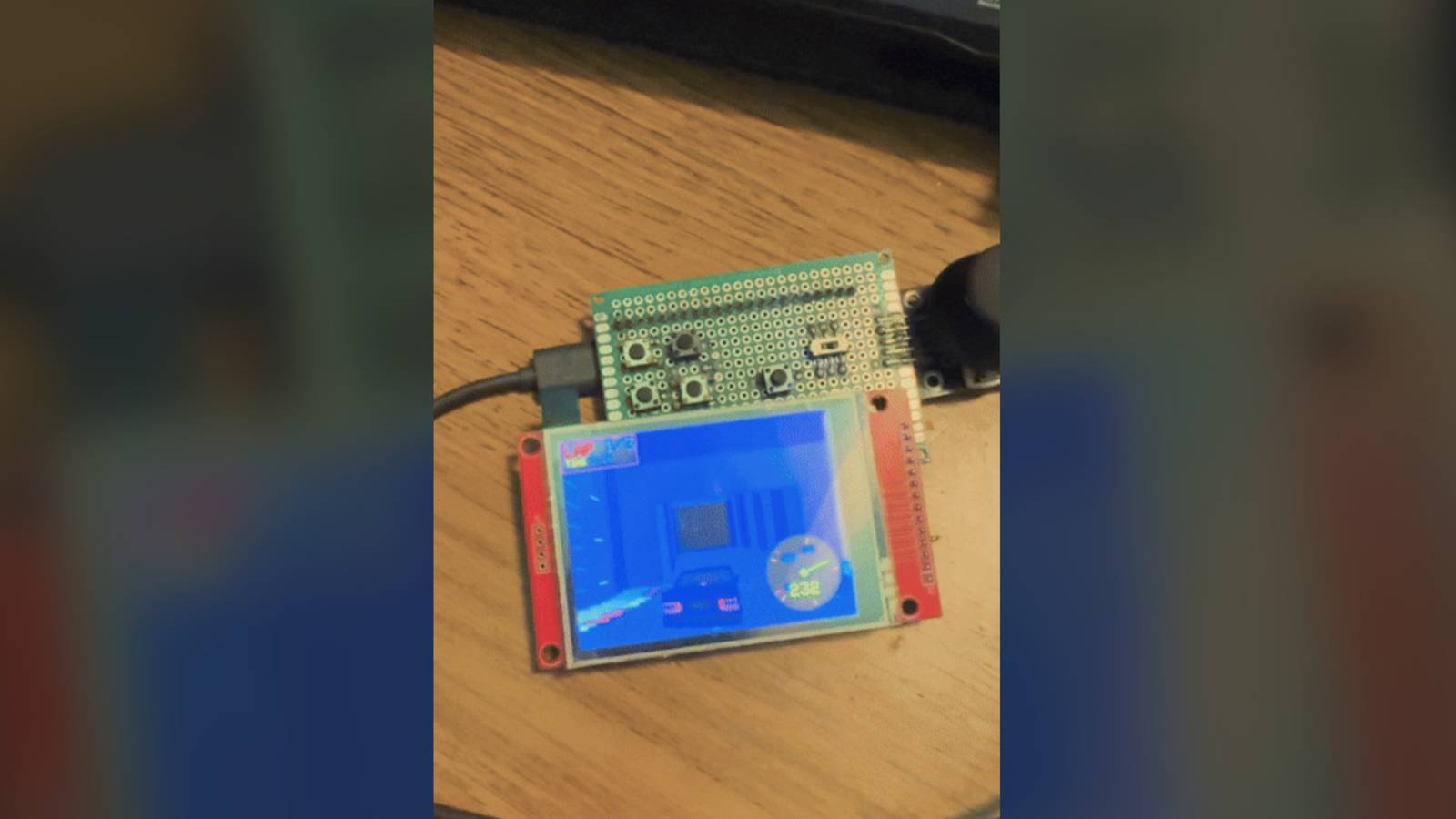 Someone developed a 3D racing game that runs entirely off the ESP32, and you can download it now