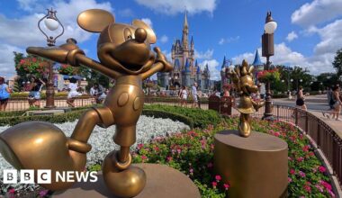 Disney warns of hit from flagging foreign visits - BBC