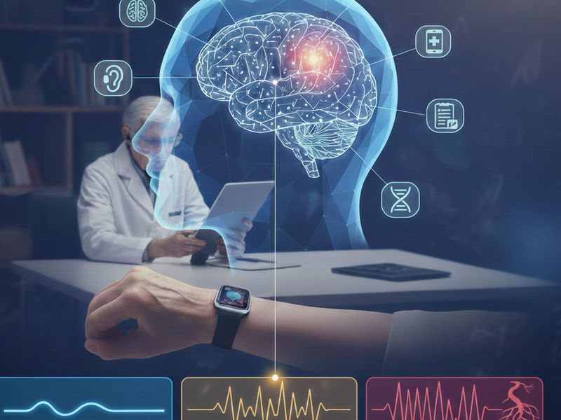 AI and Wearables for Early Detection of Cognitive Impairment and Dementia: Systematic Review