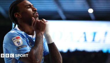 Coventry City 3-1 Middlesbrough: Haji Wright hat-trick takes Sky Blues top