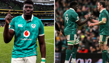 Farrell Beaming With Pride After Emotional Edwin Edogbo Ireland Debut