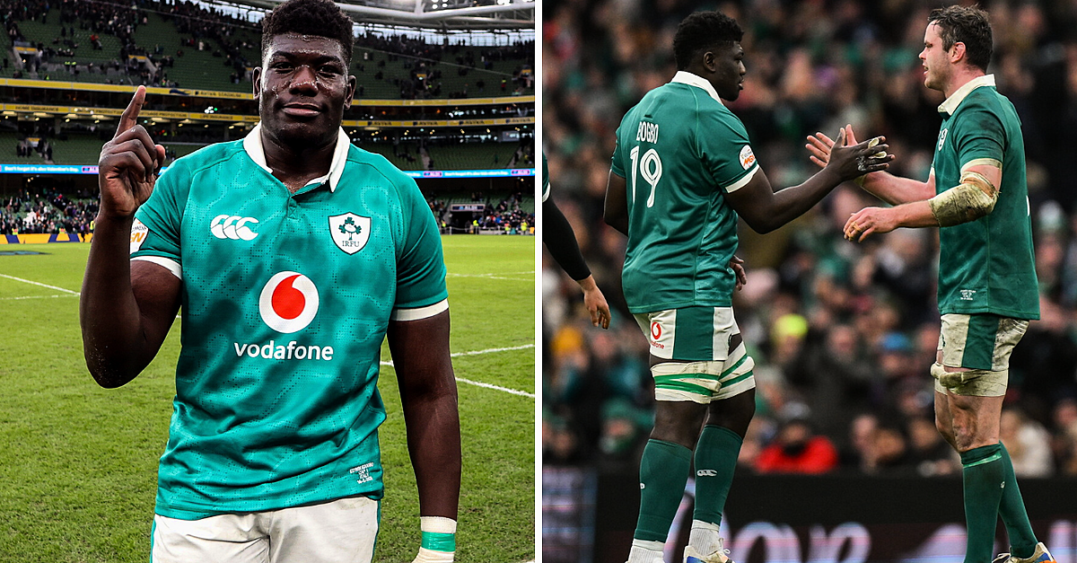 Farrell Beaming With Pride After Emotional Edwin Edogbo Ireland Debut
