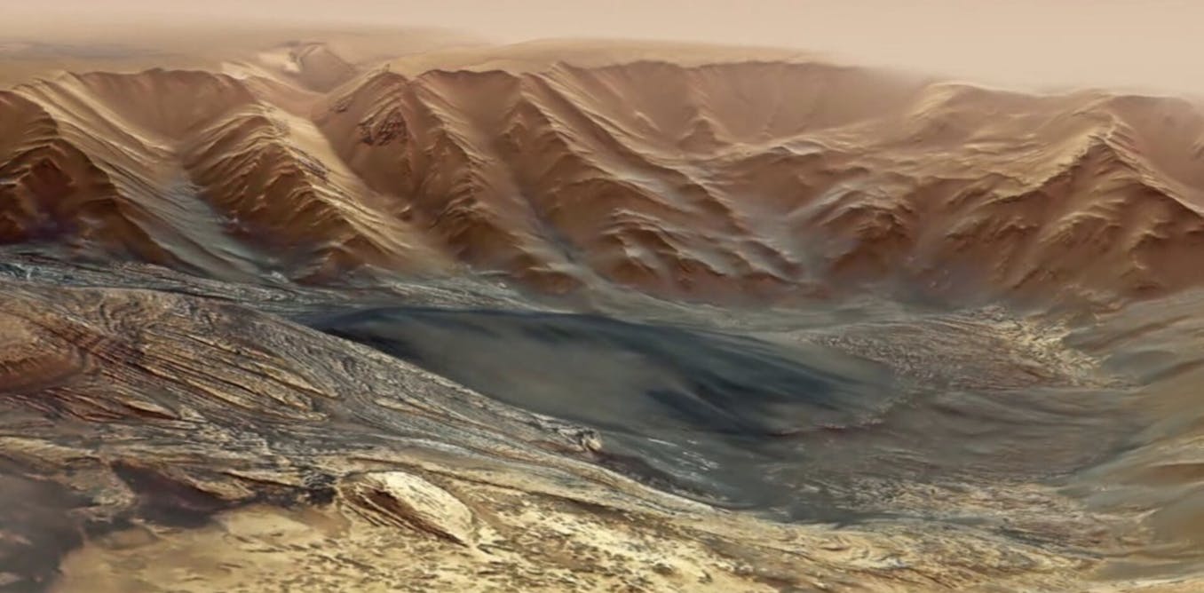 Early Mars was warm and wet not icy, suggests latest research