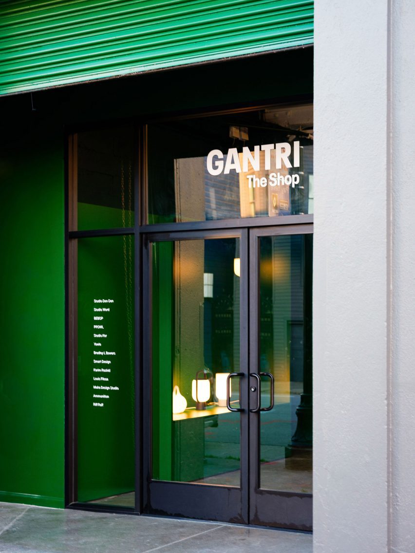 Gantri showroom in San Francisco