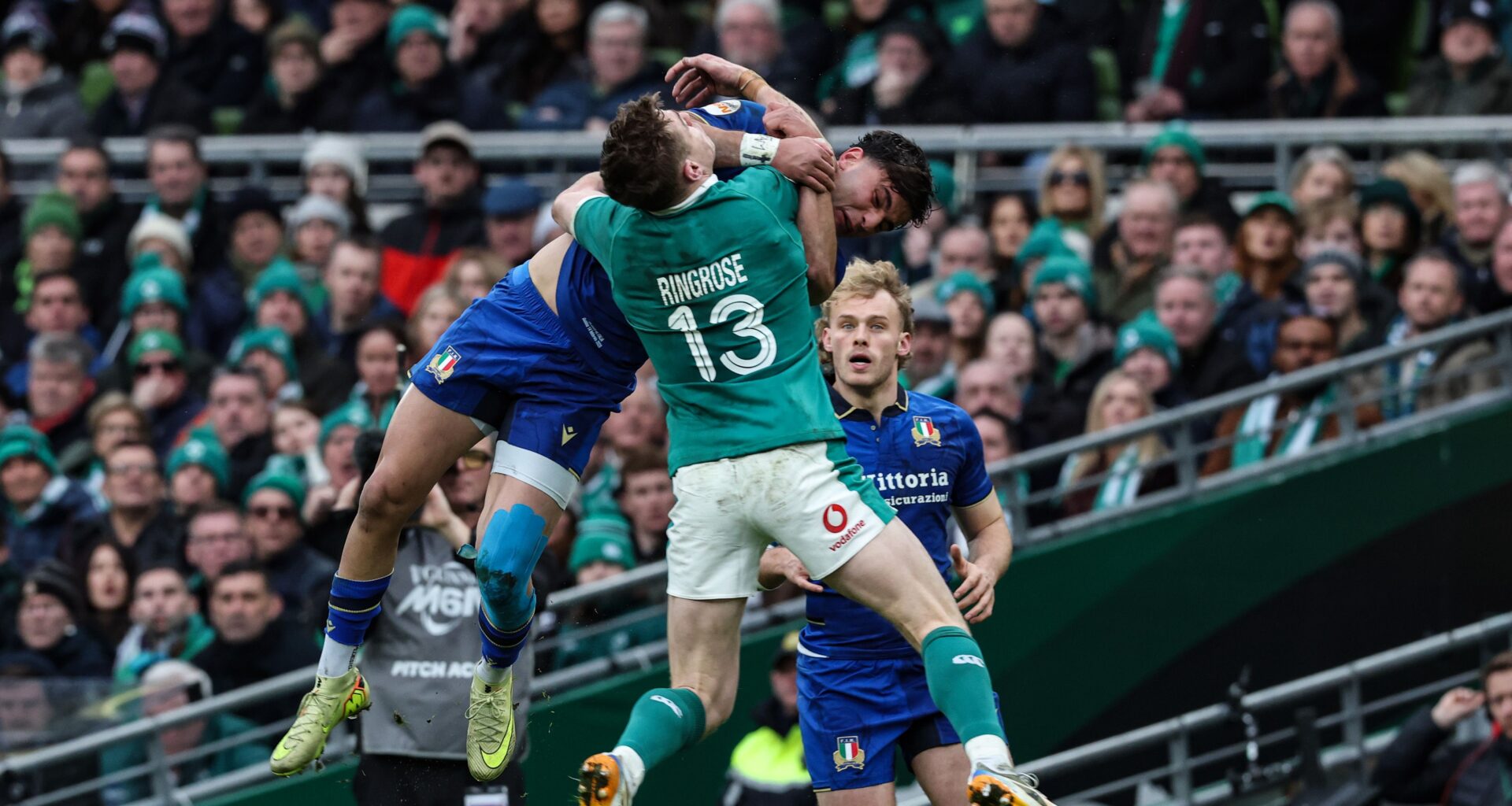 Ireland hang on vs impressive Italians in Aviva 6N clash