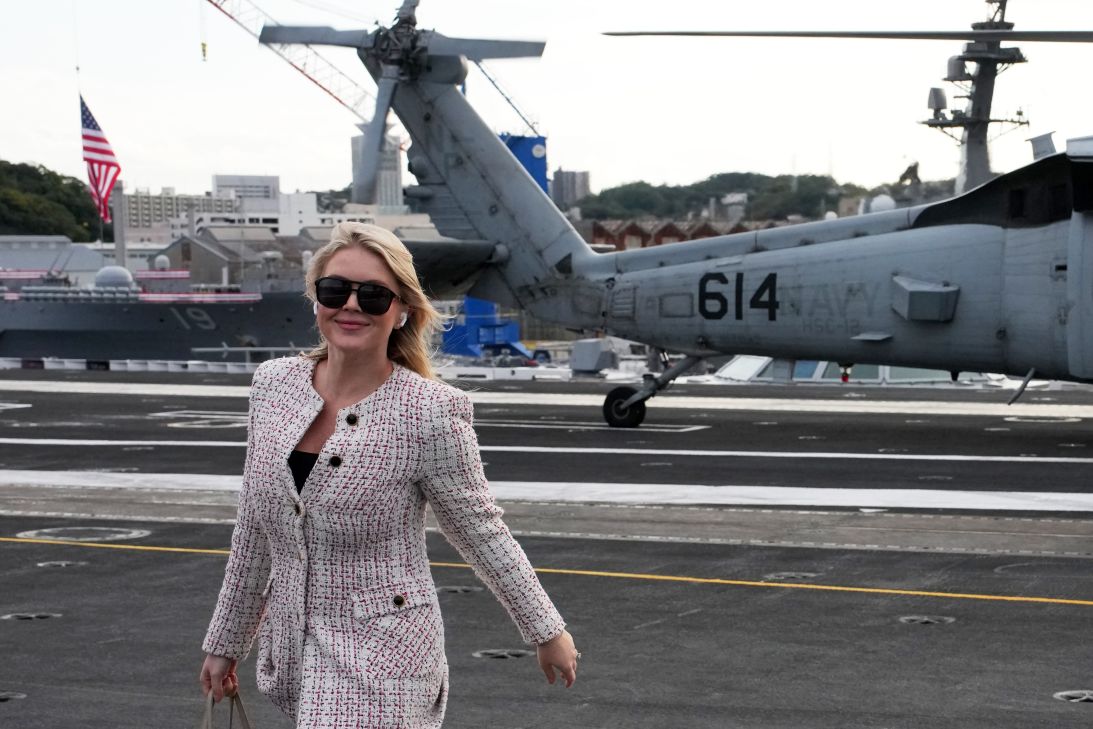 Following an appearance at the ASEAN summit in Malaysia, White House press secretary Karoline Leavitt arrived in Japan on October 28, 2025, before traveling to South Korea for the APEC meetings. During her trip to Seoul, she went shopping at the local K-beauty store Olive Young.