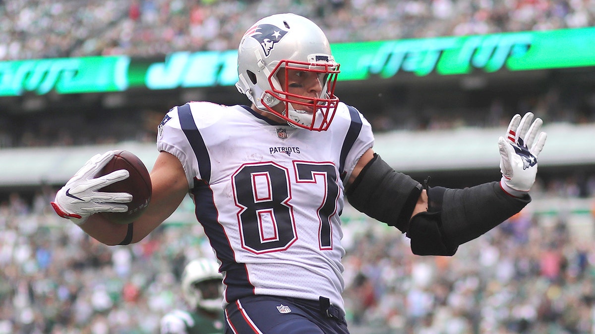 Rob Gronkowski touchdown