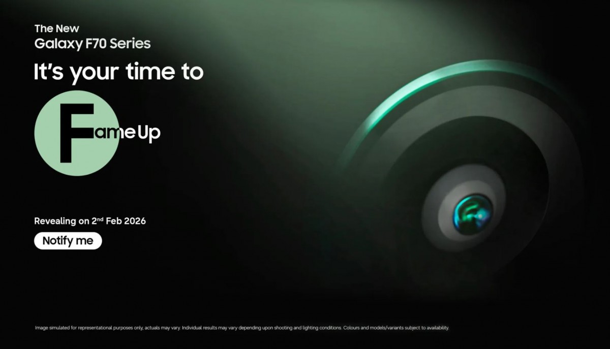 Samsung starts teasing the Galaxy F70 series