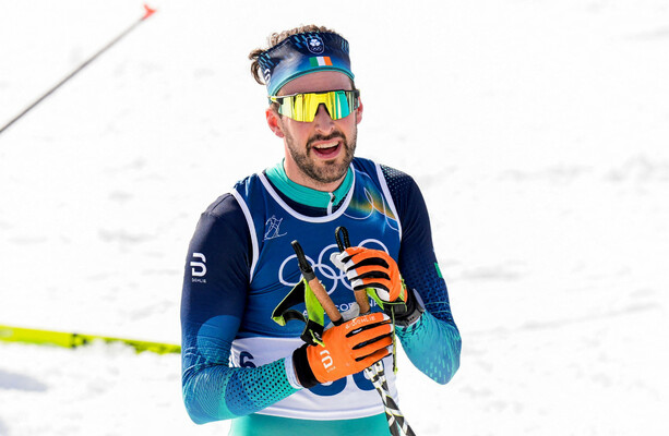 'Proud to represent Ireland' - Thomas Maloney Westgård finishes 35th in men's skiathlon