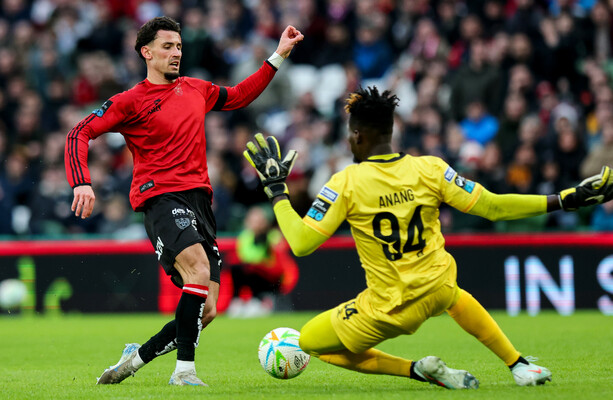 St Pat's goalkeeper Joey Anang shows World Cup class to earn point with Bohs in Aviva stalemate