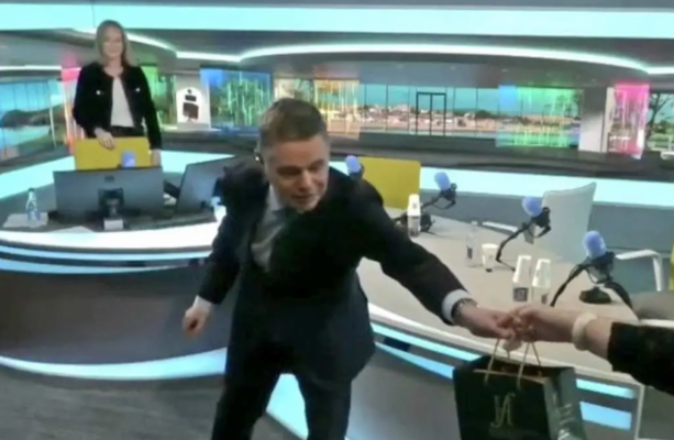 So what was in the bag? We asked Claire Byrne about Paschal Donohoe’s gift