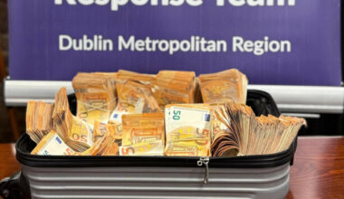 Woman arrested after car intercepted by gardaí found to have €275,000 stashed inside suitcase