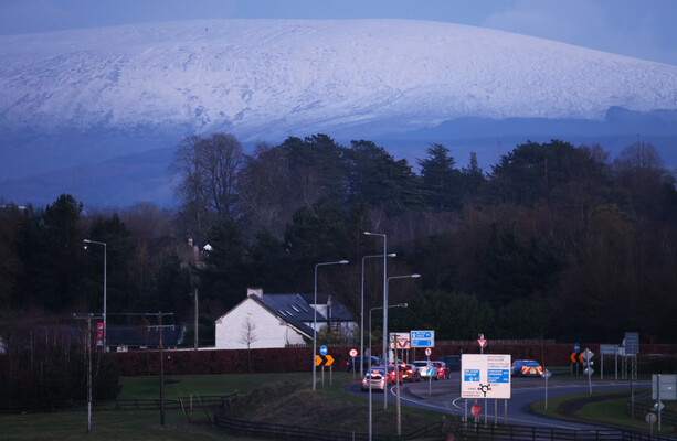 Status Yellow rain and snow warnings to come into effect in several counties from 12pm