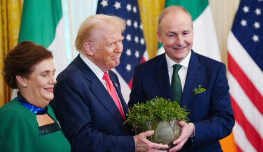 the gifts Micheál Martin gave out last year