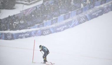 Irish skier survives absolute carnage at Olympic slalom event · The 42