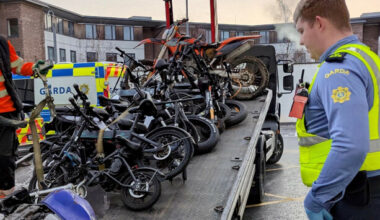 Multiple arrests as gardaí seize drugs and 44 illegal bikes and scramblers in Ballymun - The Journal