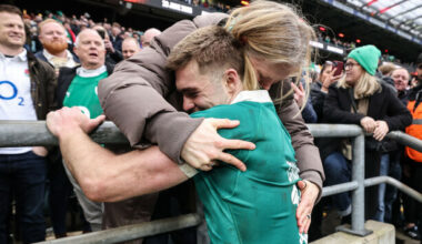 IRELAND STUN ENGLAND: Murray Kinsella and Ciarán Kennedy react from Twickenham - The 42