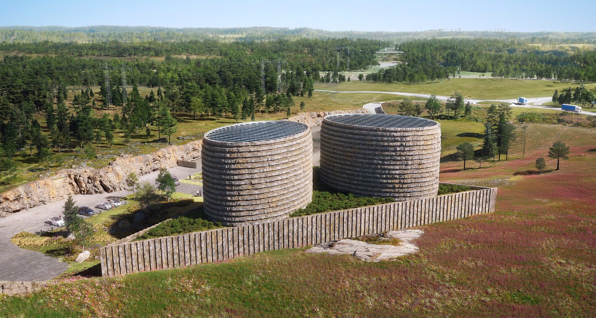 Carl Fredrik Svenstedt Architects designs stone data centre