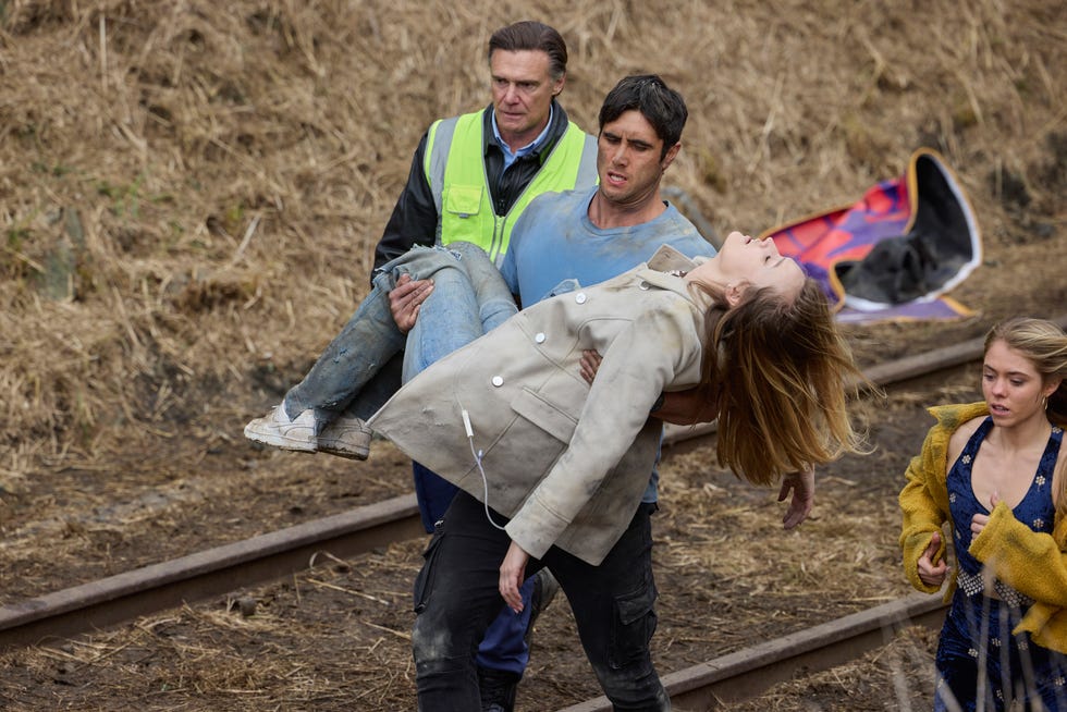 david langham, tane parata and jo langham in home and away