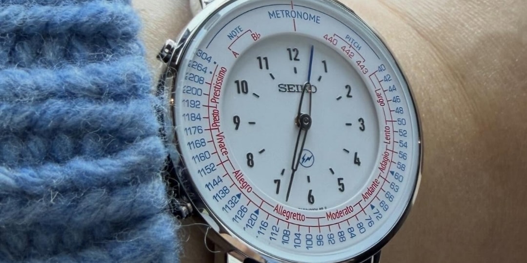 fragment x Seiko Metronome Watch First Look