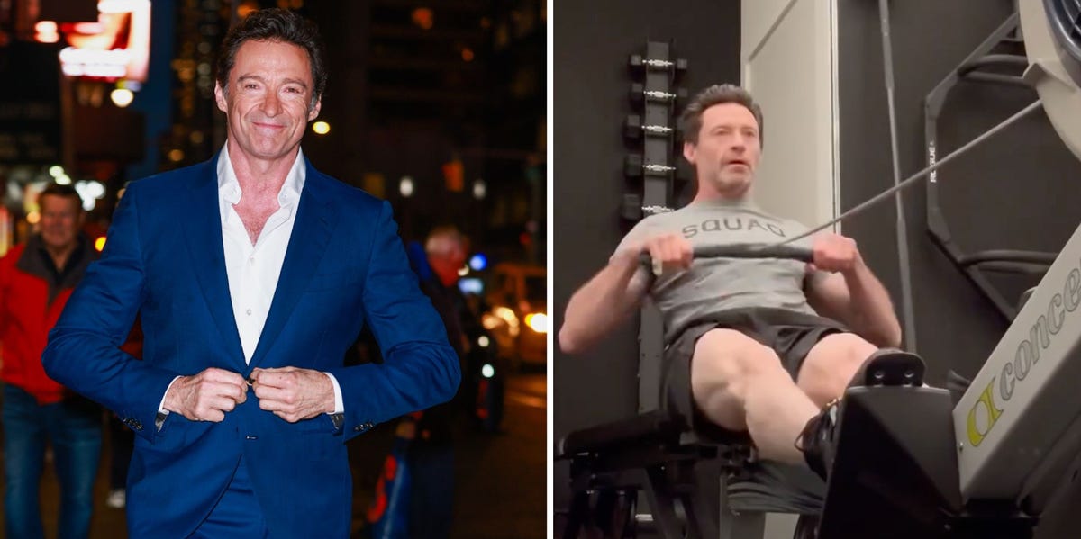 Hugh Jackman, 57, Just Posted an Elite 5K Row Time – See How Yours Compares to Average