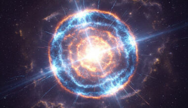 The KM3NeT experiment has recently observed a neutrino with an energy around 100 PeV, and IceCube has detected five neutrinos with energies above 1 PeV; while there are no known astrophysical sources, exploding primordial black holes could have produced these high-energy neutrinos. Image credit: Gemini AI.