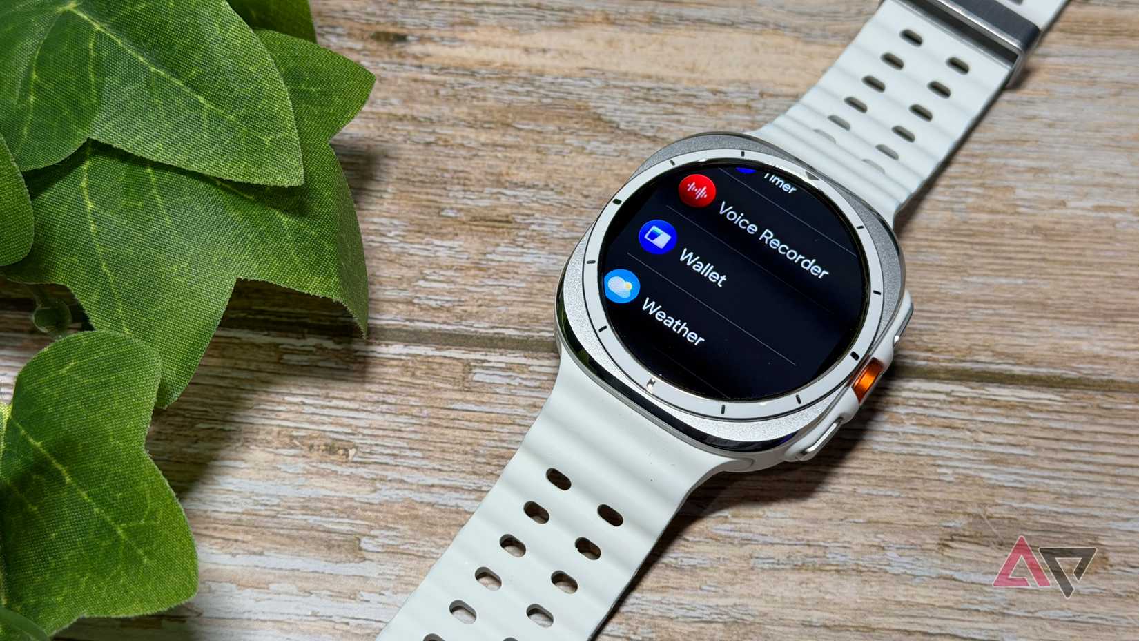 Samsung Wallet shown on the Galaxy Watch Ultra