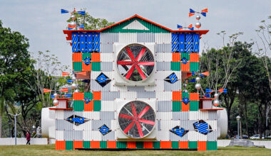 industrial components assemble clock-house by drawing architecture studio in china