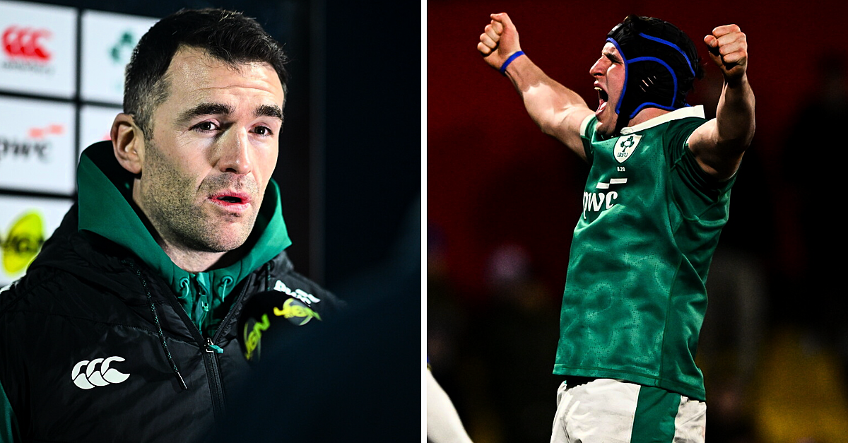 Ireland U20s Head Coach Admirably Honest After Nail-Biting Win v Italy