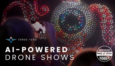 AI-Powered Drone Show Technology by Verge Aero Wins ISE 2026 Best of Show Award