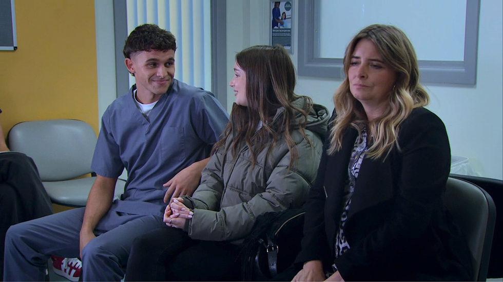 Jacob Gallagher, Sarah Sugden, Charity Dingle, Emmerdale jacob gallagher, sarah sugden, charity dingle, emmerdale