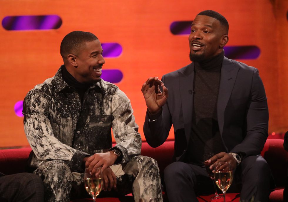 Jamie Foxx (right)