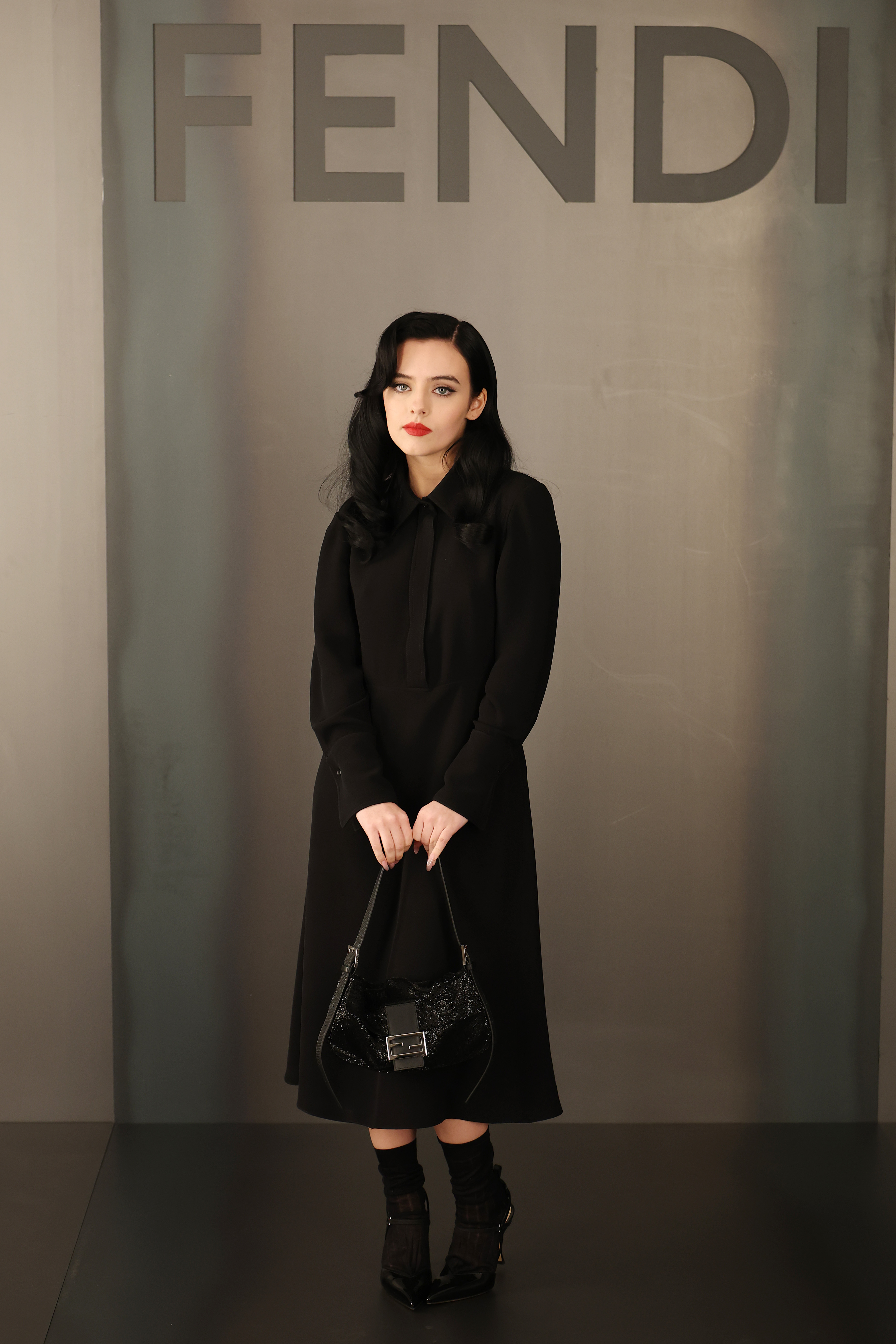 Jessie Murph at the Fendi show