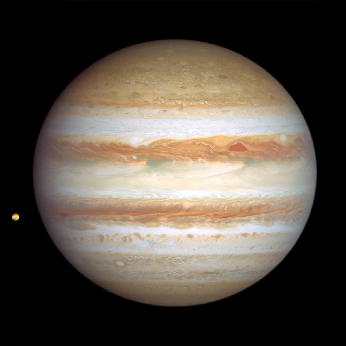 jupiter January 6, 2024 hubble_NASA, ESA, STScI, Amy Simon (NASA-GSFC)