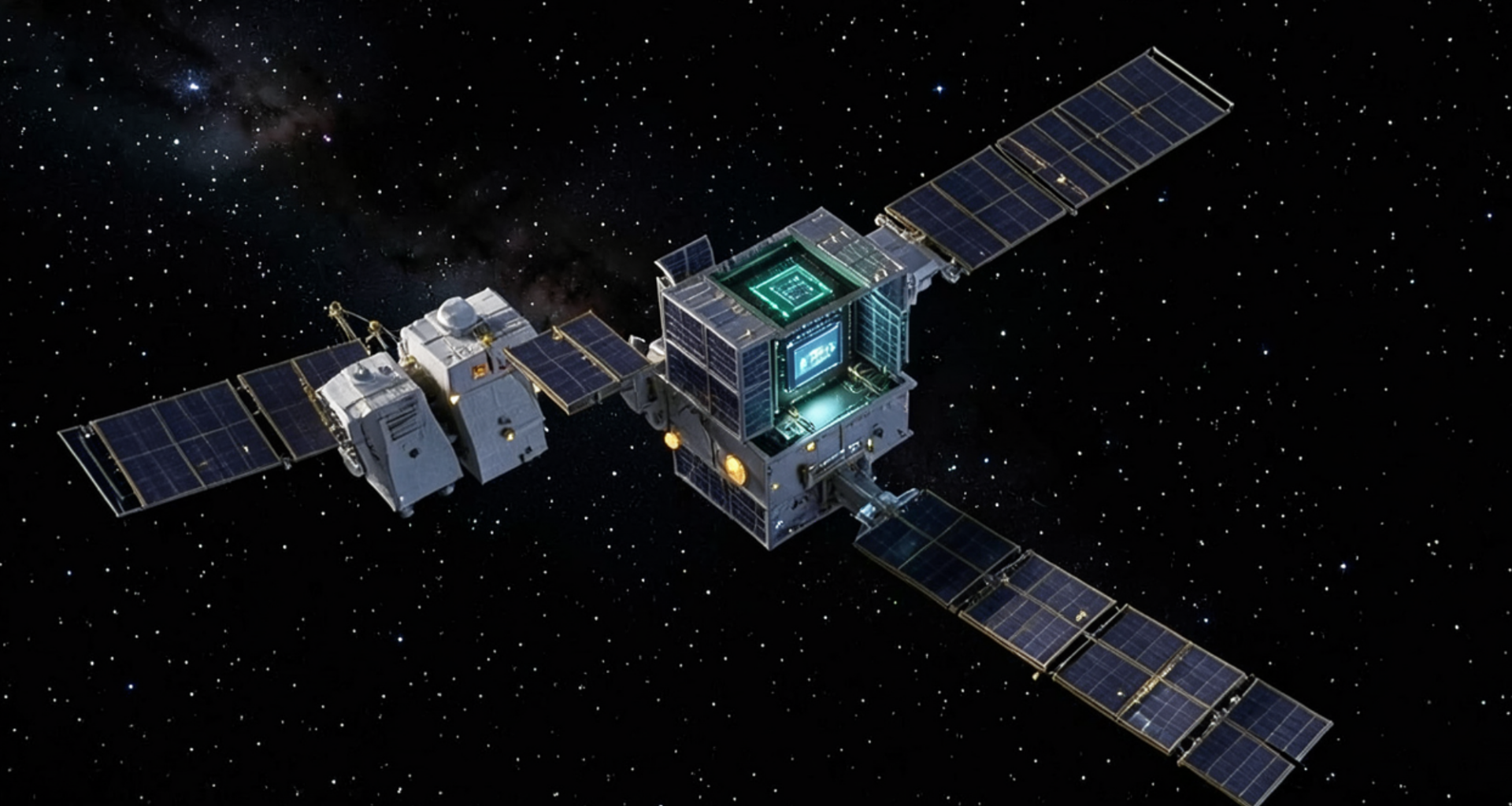 KI-generierter KI-Satellit. © Canva / Trending Topics