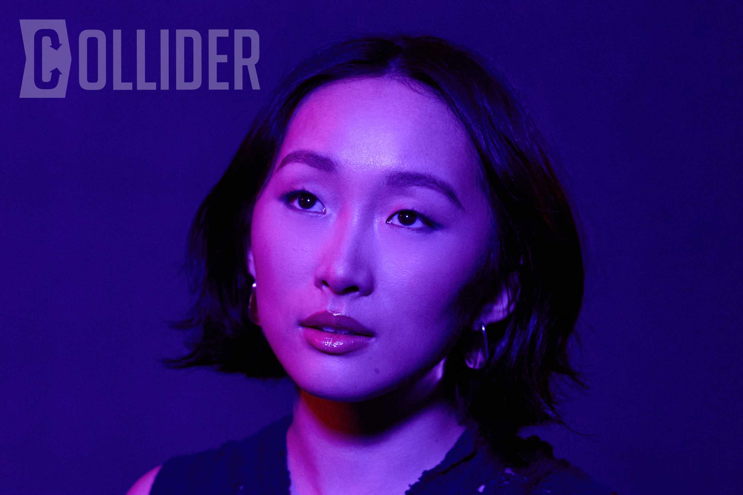 Ji-young Yoo, the speaking voice of HUNTR/X's Zoey in KPop Demon Hunters, poses for a portrait photographed by Madi Atkins for Collider in Los Angeles, California, on Jan. 6, 2026.