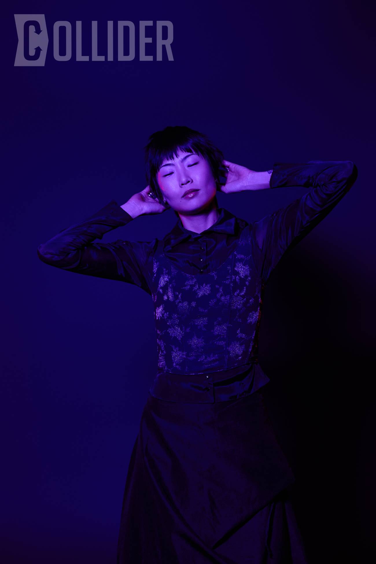 May Hong, the speaking voice of HUNTR/X's Mira in KPop Demon Hunters, poses for a portrait photographed by Madi Atkins for Collider in Los Angeles, California, on Jan. 6, 2026.