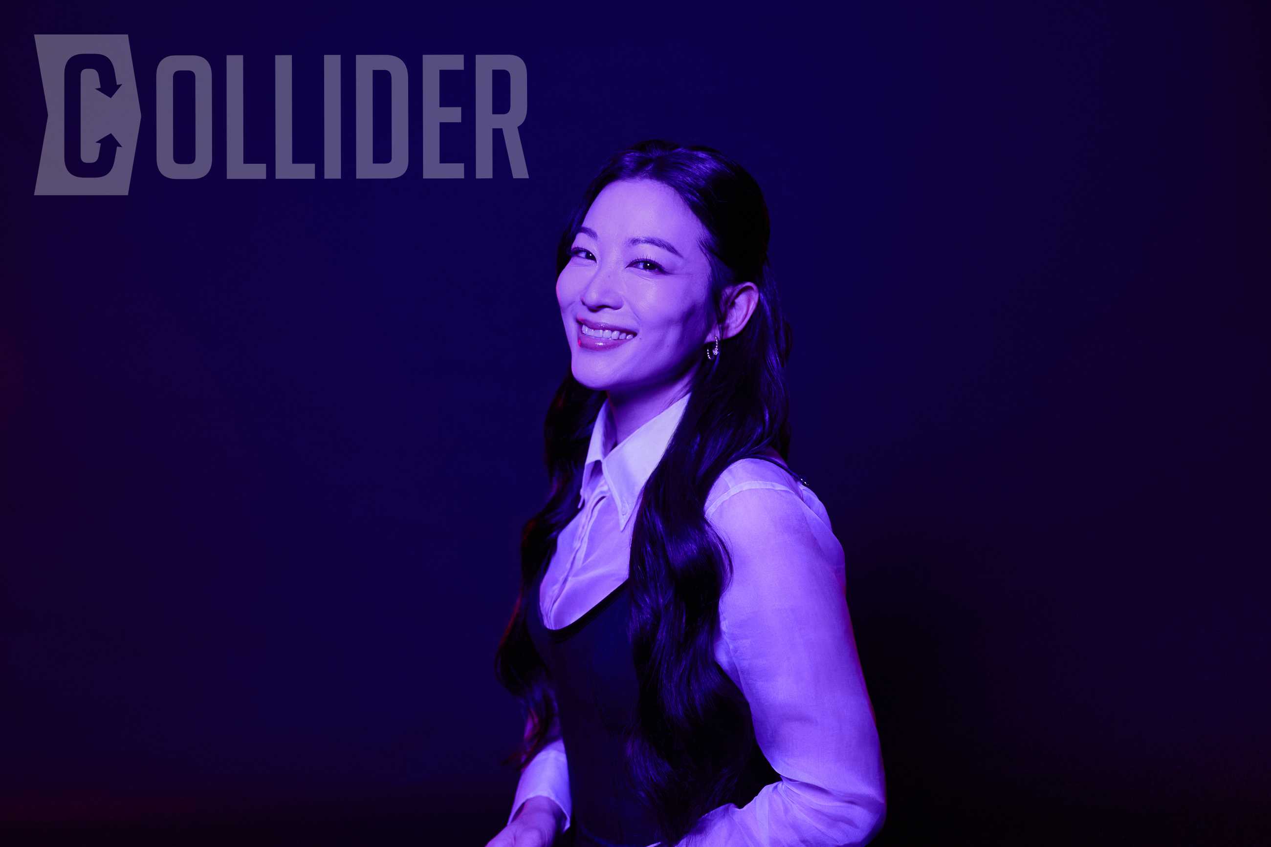 ​​​​​​​Arden Cho, the speaking voice of HUNTR/X's Rumi in KPop Demon Hunters, poses for a portrait photographed by Madi Atkins for Collider in Los Angeles, California, on Jan. 6, 2026.