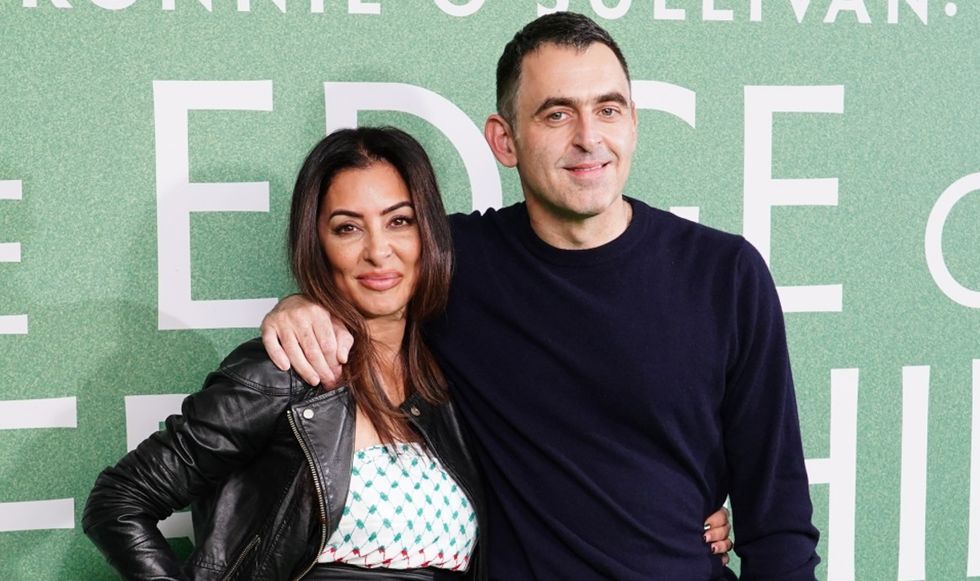 Laila Rouass Ronnie O'Sullivan