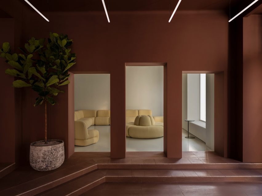 Showroom interior in Stockholm