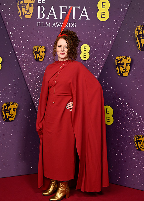 Maggie O'Farrell attends the EE BAFTA Film Awards 2026 at The Royal Festival Hall. Pic: Getty Images for BAFTA