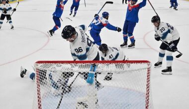 Man on run for 16 years arrested after turning up for Olympics ice hockey match