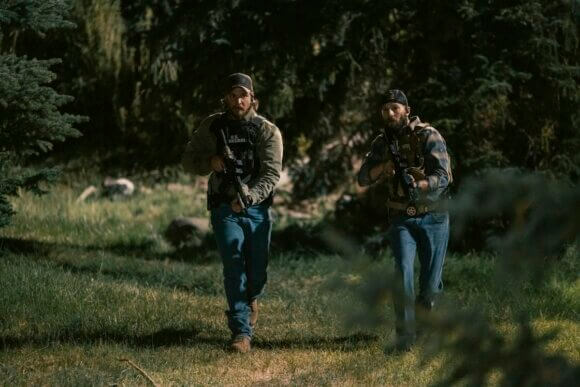 Luke Grimes and Logan Marshall-Green